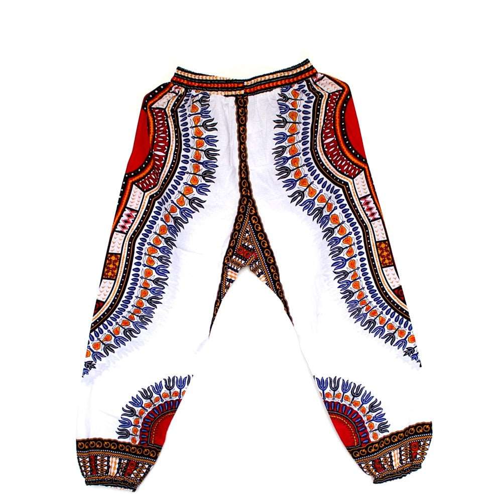 Trouser Design Traditional Fabric Pants For Women And Men - Flexi Africa Free Delivery Worldwide only at www.flexiafrica.com