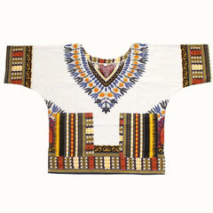 Unisex Stylish and Comfortable Dashiki Dress - Traditional African Clothing for Children in Soft Cotton Fabric - Flexi Africa