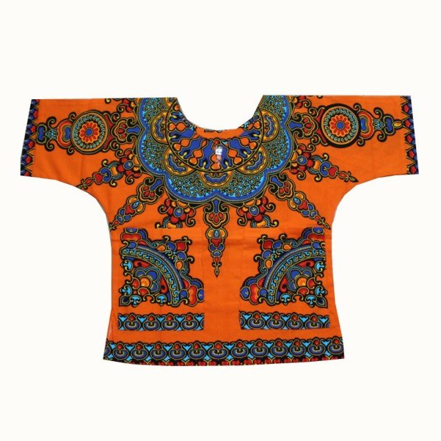 Unisex Stylish and Comfortable Dashiki Dress - Traditional African Clothing for Children in Soft Cotton Fabric - Flexi Africa