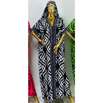 Women’s African Dashiki Abaya – Ankara Maxi Dress with Elegant Flow - Free Delivery Worldwide only at Flexi Africa