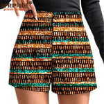 Buy Women’s Ankara Print High-Waisted Athletic Shorts – Casual Summer Style with Pockets for only $12.78 at Flexi Africa!